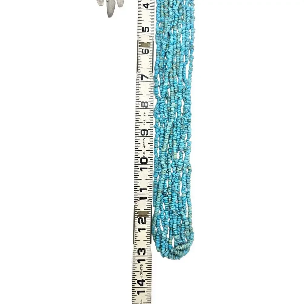 Rare Ray Tracey Knifewing Navajo Sterling Silver Pendant & Turquoise Necklace